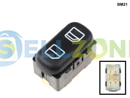 Διακόπτης ηλεκτρικού παραθύρου 5 ακίδων για Mercedes Sprinter - BM21